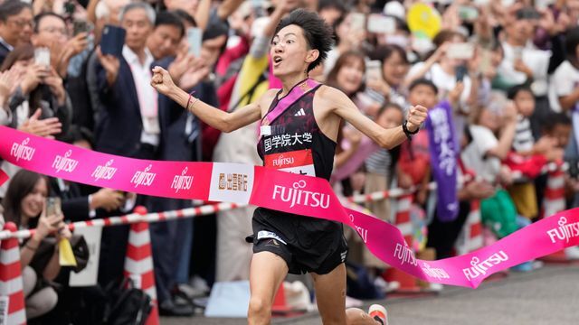 國學院大學の平林清澄選手(写真：SportsPressJP/アフロ)