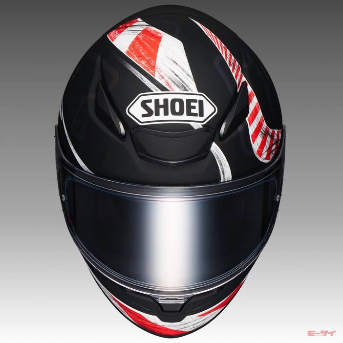 SHOEIのピュアスポーツフルフェイスヘルメットZ-8の新グラフィックモデル「ニーダウン」