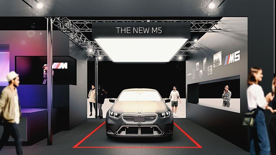 BMWジャパン、東京オートサロン2025でチューニングパーツ装備した「M5」を日本初公開