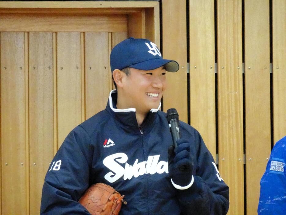 故郷・石川県で行われた「応援しよう能登！スポーツフェスタ」に参加した奥川