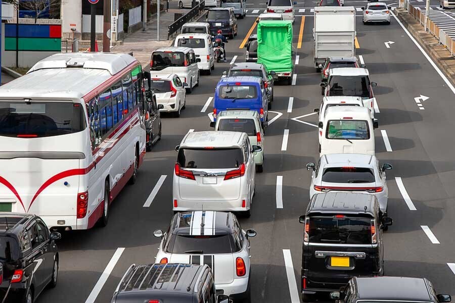 渋滞のイメージ（画像：写真AC）