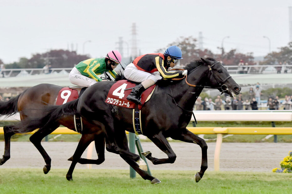 東スポ杯２歳Ｓを制したクロワデュノール