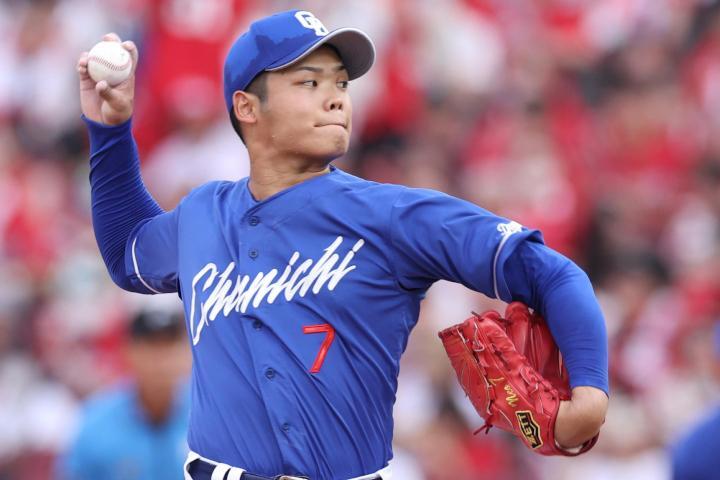 根尾は今季3試合の登板に終わった（C）産経新聞社