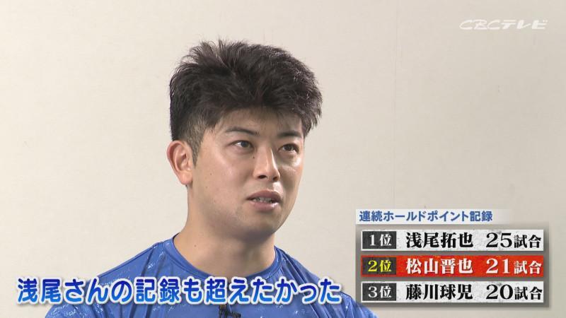 「サンデードラゴンズ」より松山晋也投手(C)CBCテレビ