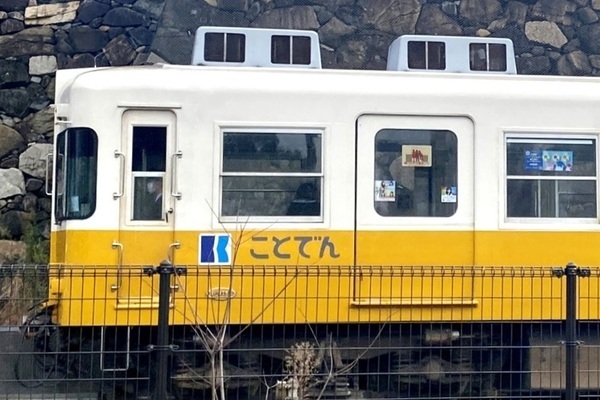 高松琴平電気鉄道（画像：写真AC）。