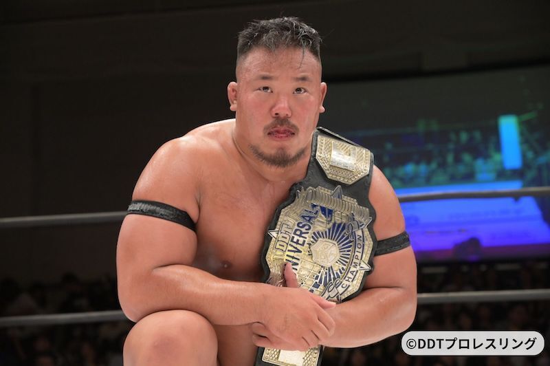 2024年はタッグだけでなくDDT UNIVERSAL王者としても大活躍