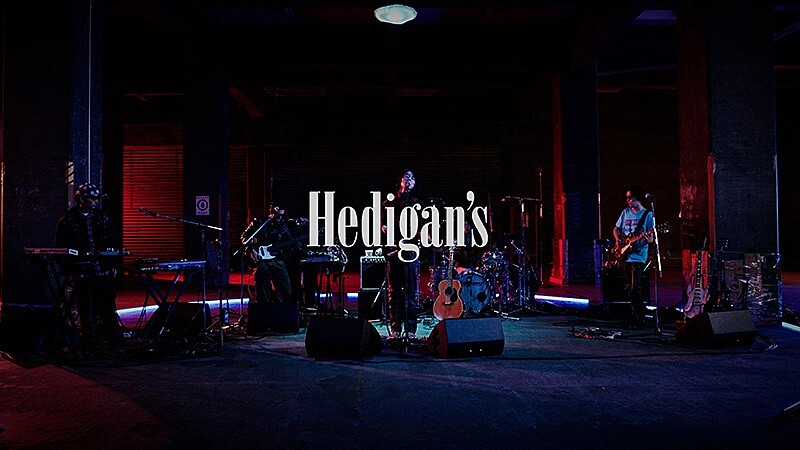 Hedigan's、配信ライブ『Hedigan’s “Warehouse Session”』フル公開