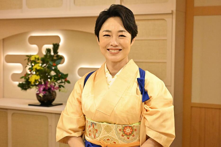 小料理屋の女将になった有働由美子（ⒸMBS）