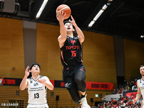 島根戦で19得点をあげたA東京の小酒部[写真]＝B.LEAGUE