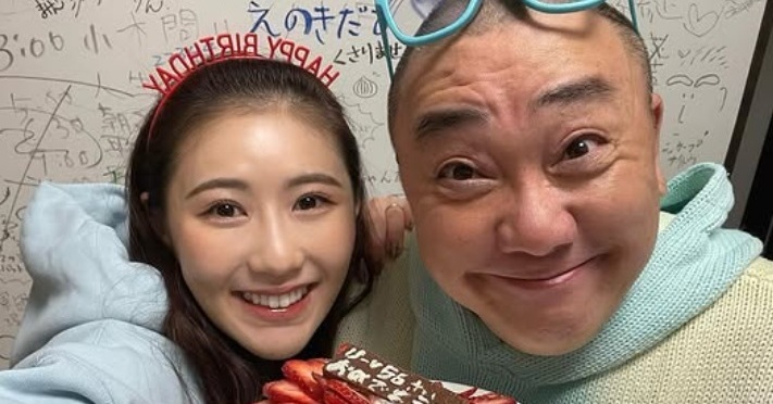 山本圭壱さんと西野未姫さん（画像は西野未姫公式Instagramより引用）