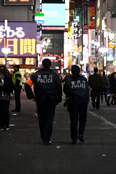 12月13日に警視庁による年末特別警戒がスタートした