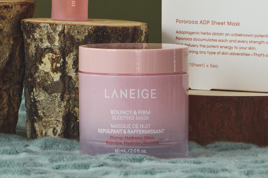 〈LANEIGE（ラネージュ）〉のバウンシースリーピングマスク