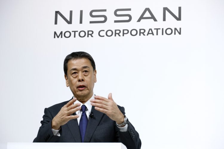 日産自動車の立て直し策はどこまで通用するのか（内田誠社長。EPA＝時事）