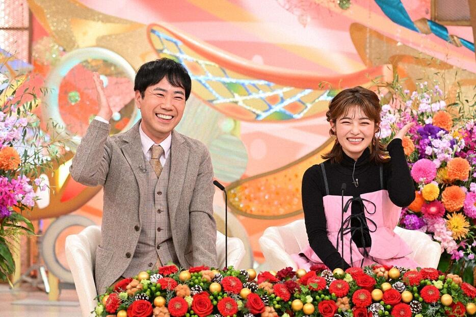 12月21日放送の「新婚さんいらっしゃい！」から（C）ABCテレビ