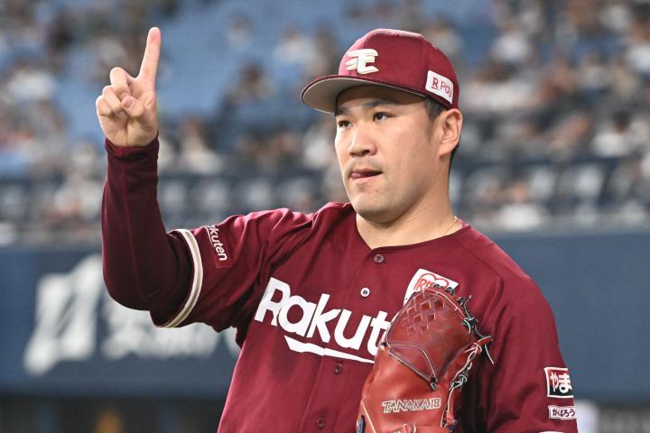 田中は日米通算200勝まであと3と迫っている（C）産経新聞社