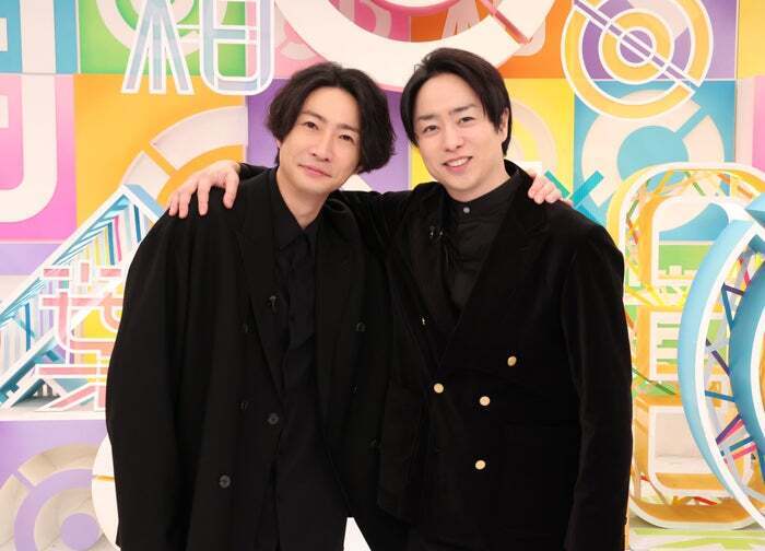 相葉雅紀、櫻井翔（C）フジテレビ