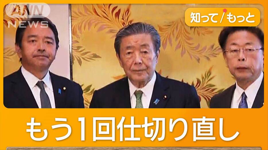 「178万円」目指し協議継続で合意　与党と国民民主、駆け引き続く