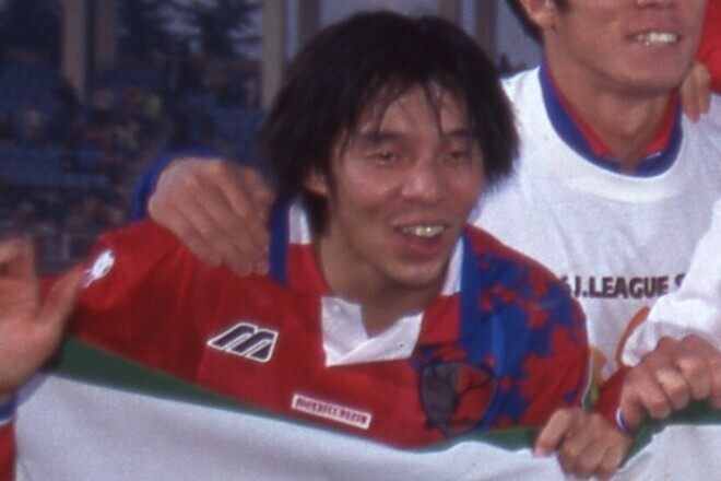 鹿島でプロキャリアをスタートさせた鬼木氏。(C)SOCCER DIGEST