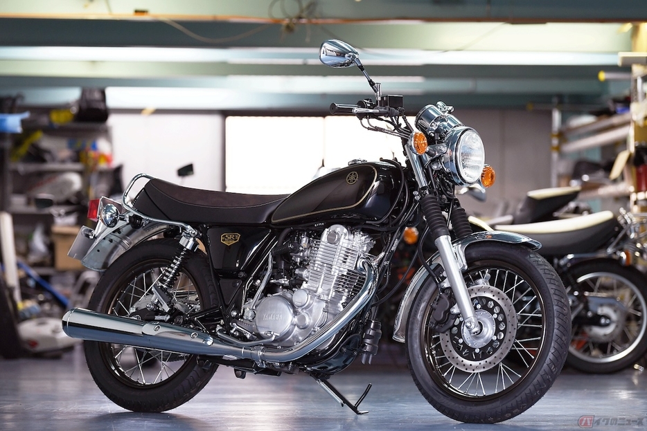 国内から2021年に姿を消したヤマハ「SR400 ファイナルエディション リミテッド」