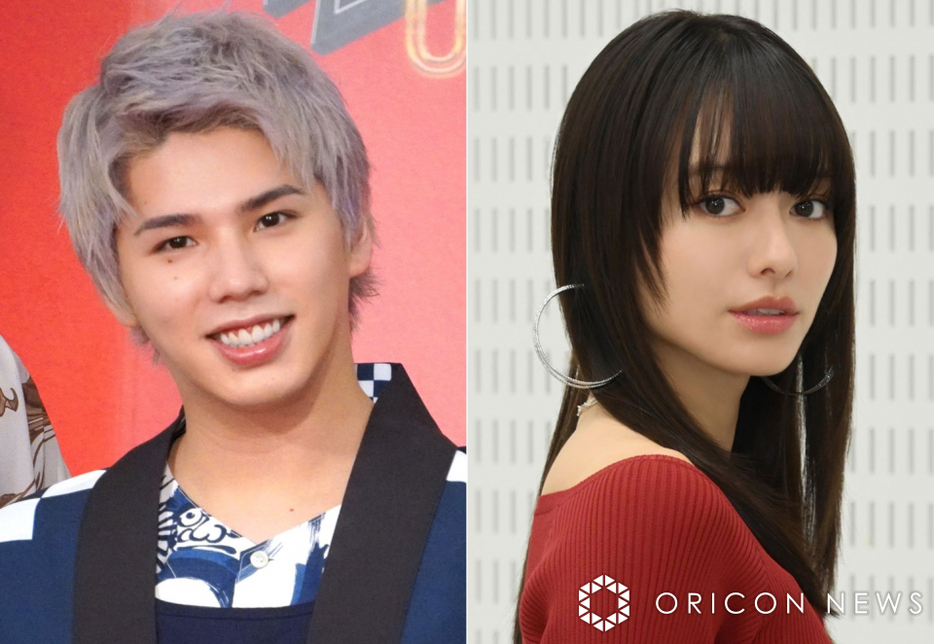 （左から）MY FIRST STORY・Hiro、山本舞香 （C）ORICON NewS inc.