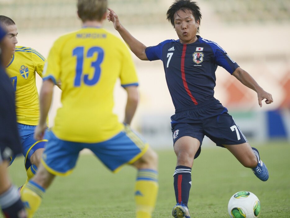 2013年U-17W杯に出場した仲村京雅 photograph by FAR EAST PRESS/AFLO