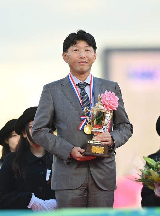 ホープフルS　1着クロワデュノール　吉田俊介氏