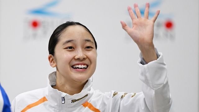 競泳・ジャパンオープンの女子200m個人メドレーで3連覇を果たした成田実生選手（写真：松尾/アフロスポーツ）