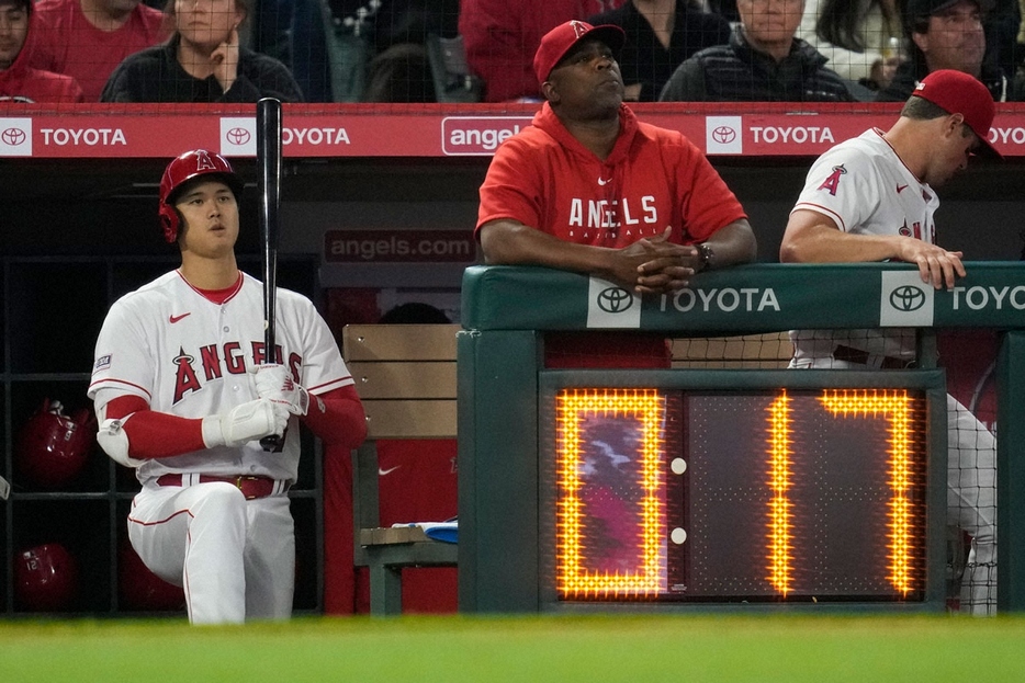 昨季からMLBで導入された「ピッチクロック」（AP）