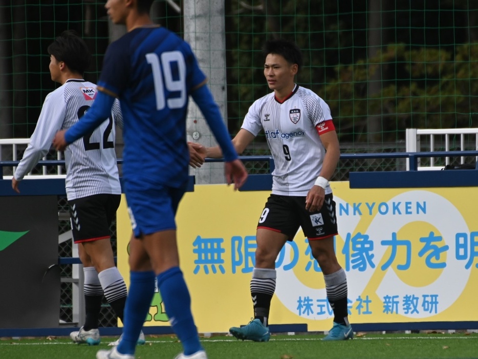 強化ラウンドの初戦で2ゴールを決めた菅野翔斗(Koyo KODAMA/GEKISAKA)