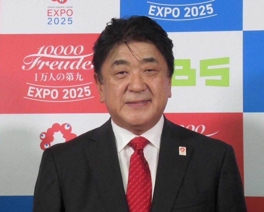 「1万人の第九　EXPO2025」について発表した佐渡裕氏