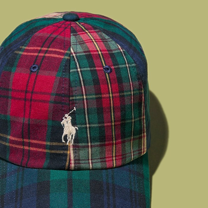 Plaid Oxford Ball Cap