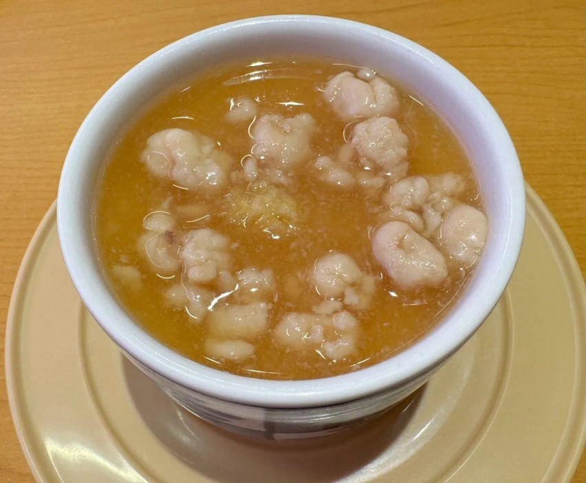 スシロー 白子のあんかけ茶碗蒸し