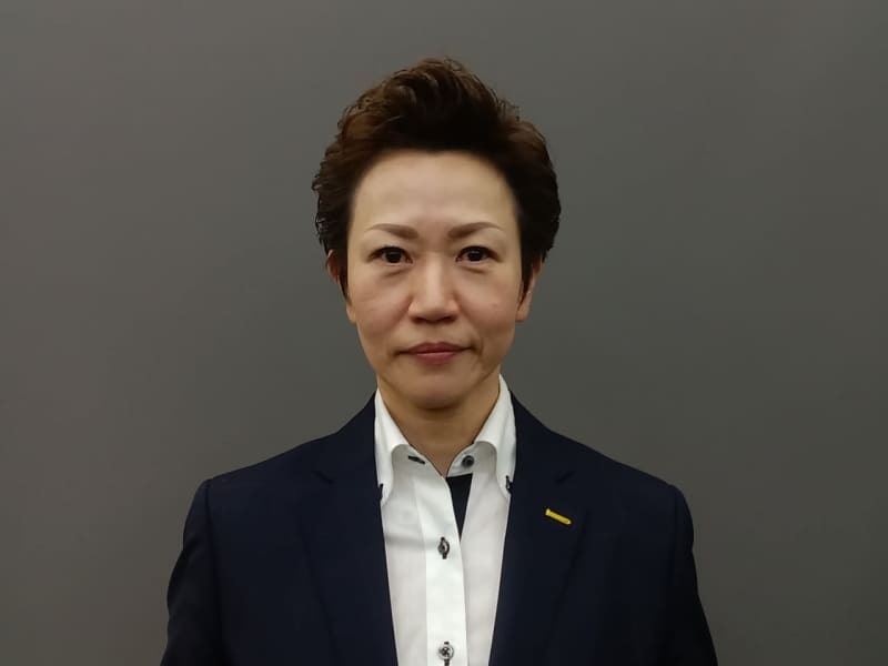 自民党県連から次期参院選の公認候補者に選ばれた若井敦子氏＝２１日、岐阜市薮田南、県水産会館