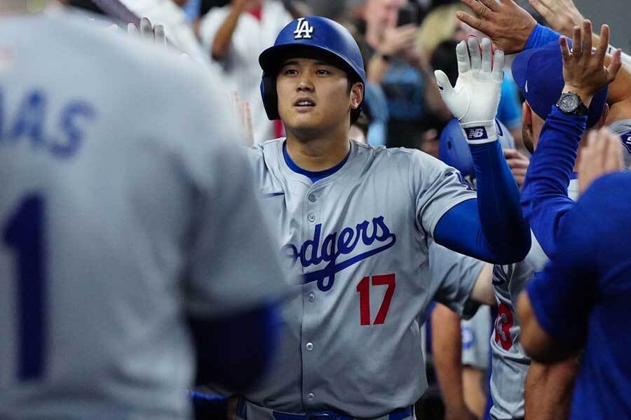 ドジャース・大谷翔平【写真：荒川祐史】