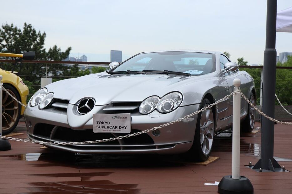 メルセデス・ベンツ SLR マクラーレン。2022年5月に開催されたスーパーカーイベント「TOKYO SUPERCAR DAY」にて撮影