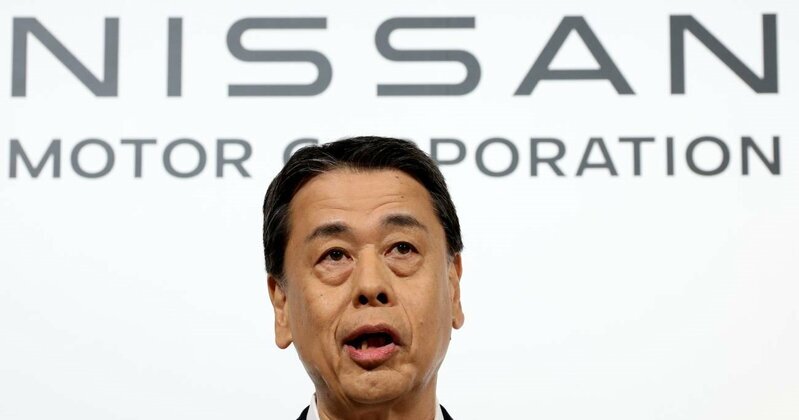 日産自動車の内田誠社長　Photo:JIJI