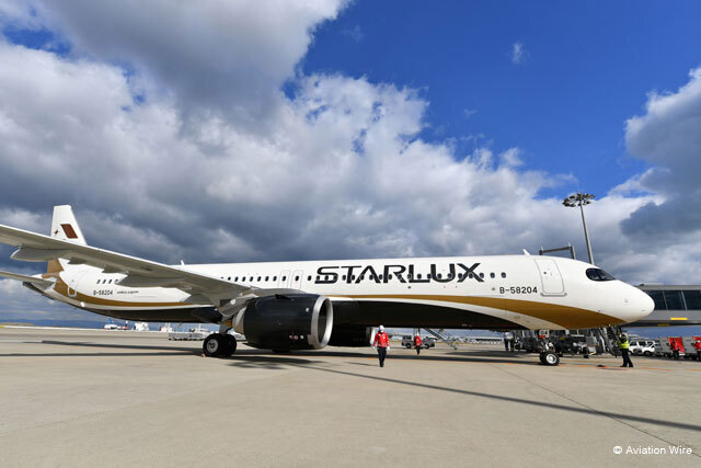 スターラックス航空のA321neo（写真は関空に到着した日本初便）＝20年12月15日 PHOTO: Tadayuki YOSHIKAWA/Aviation Wire