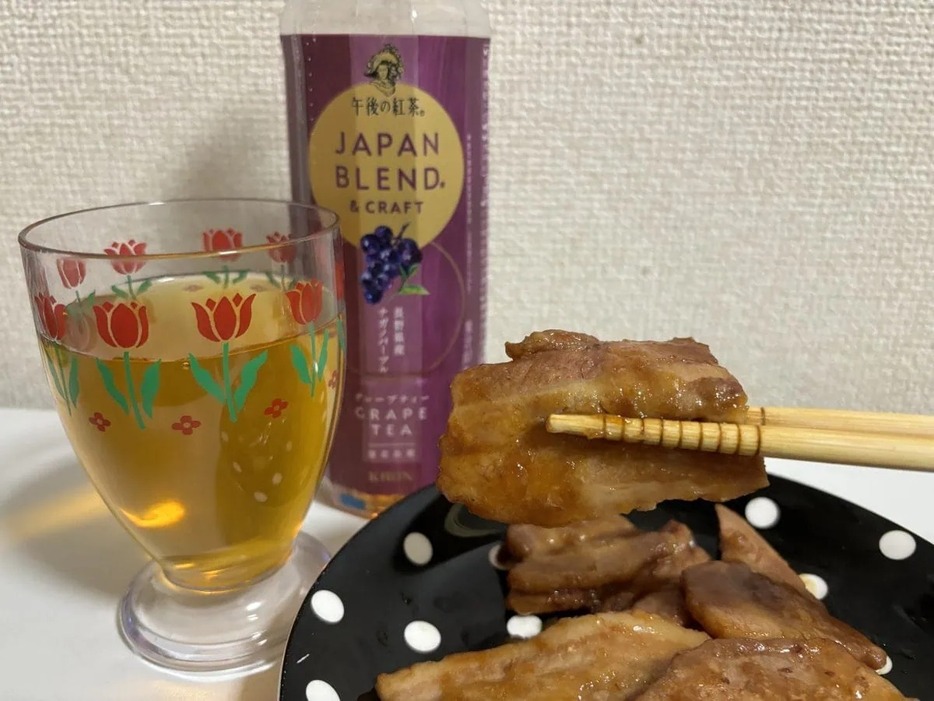 「キリン 午後の紅茶 JAPAN BLEND & CRAFT グレープティー」に合う意外なペアリング