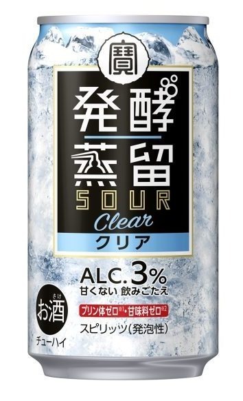 宝酒造 タカラ「発酵蒸留サワー」＜クリア＞