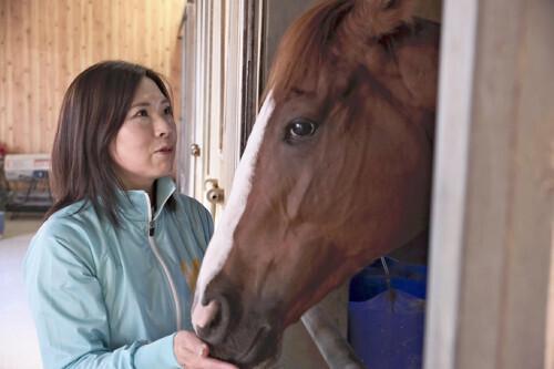 ＪＲＡでは初めて女性で厩舎を開業することが決まった前川調教師