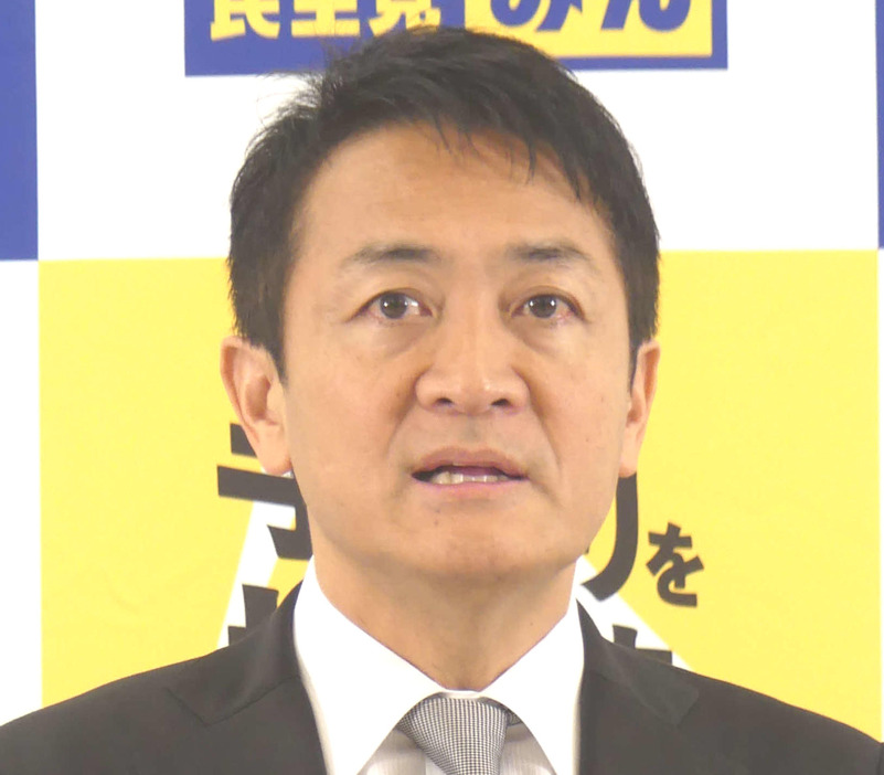 国民民主党の玉木雄一郎代表（2024年11月12日撮影）