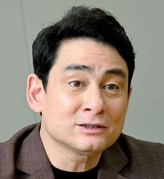 野口健氏（酒巻俊介撮影）