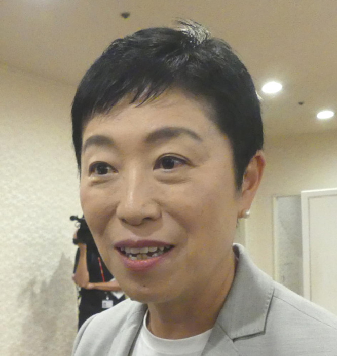 辻元清美参院議員（2024年9月撮影）