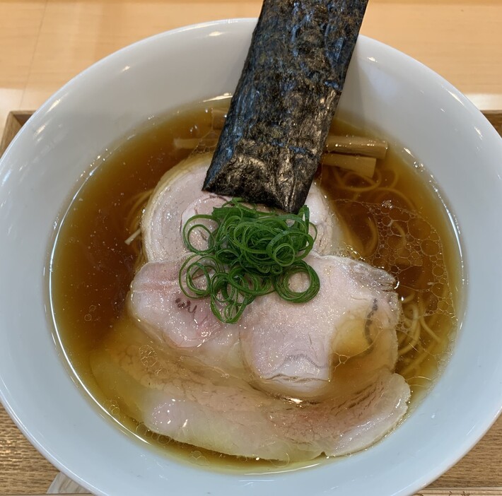 ▲ こちらも殿堂入りした「飯田商店」の醤油ラーメン