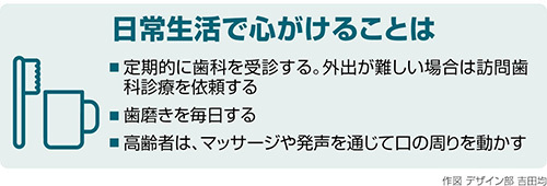 日常生活で心がけること