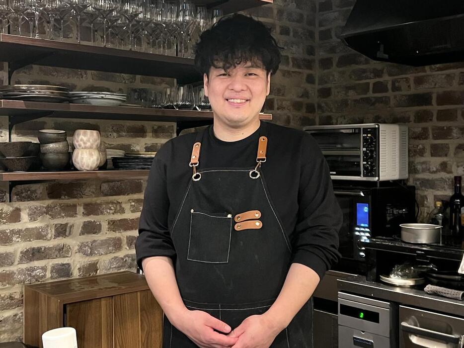 「TROMBA」店主の佐藤将貴さん