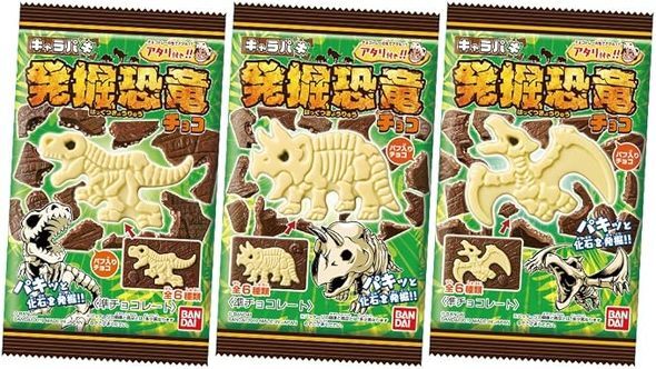 キャラパキ 発掘恐竜チョコ（画像出典：Amazon.co.jp）