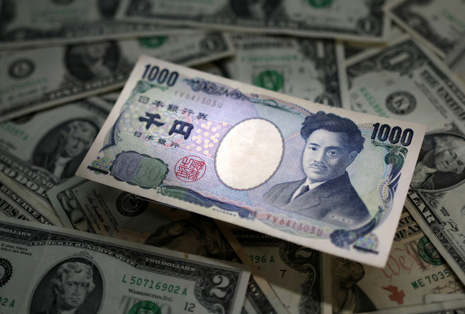 ニューヨーク外為市場では、円が対ドルで５カ月ぶり安値から切り返した。２０２３年３月撮影（２０２４年　ロイター/Dado Ruvic）