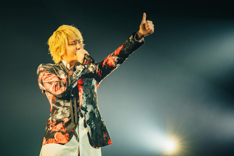 『手越祐也 LIVE TOUR 2024 OVER YOU』最終日公演の手越祐也