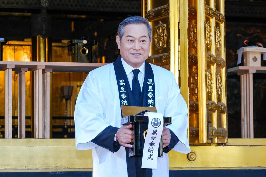 「令和六年 黒豆奉納式」で芸能生活50周年を振り返った松平健